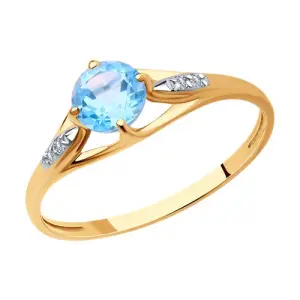 Кольцо Sokolov и Diamant золото 716830 (Sokolov и Diamant, Россия)
