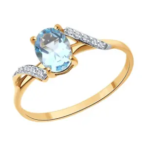 Кольцо Sokolov и Diamant золото 716904 (Sokolov и Diamant, Россия)