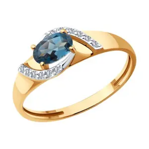 Кольцо Sokolov и Diamant золото 716972 (Sokolov и Diamant, Россия)