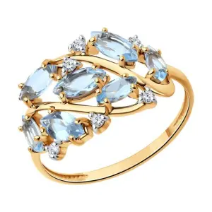 Кольцо Sokolov и Diamant золото 716984 (Sokolov и Diamant, Россия)