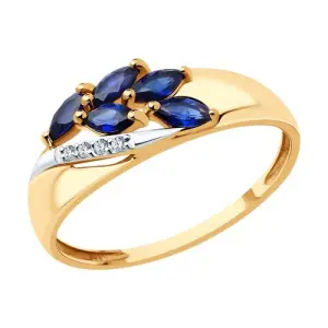 Кольцо Sokolov и Diamant золото 716986 (Sokolov и Diamant, Россия)