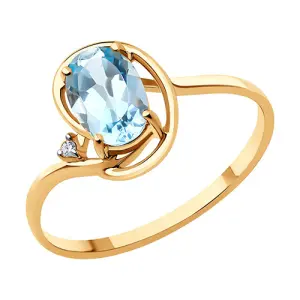 Кольцо Sokolov и Diamant золото 716989 (Sokolov и Diamant, Россия)
