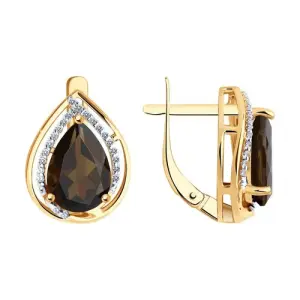 Серьги Sokolov и Diamant золото 723972 (Sokolov и Diamant, Россия)