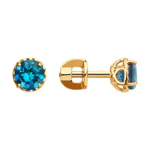 Серьги Sokolov и Diamant золото 724196 (Sokolov и Diamant, Россия)