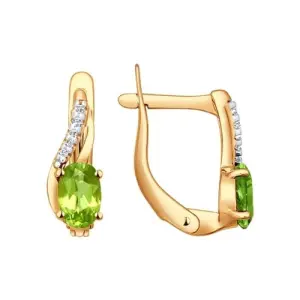 Серьги Sokolov и Diamant золото 724220 (Sokolov и Diamant, Россия)
