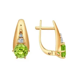 Серьги Sokolov и Diamant золото 724573 (Sokolov и Diamant, Россия)