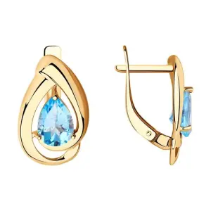 Серьги Sokolov и Diamant золото 724771 (Sokolov и Diamant, Россия)