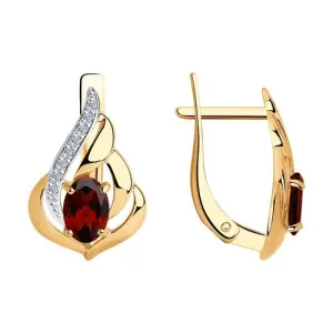 Серьги Sokolov и Diamant золото 724791 (Sokolov и Diamant, Россия)