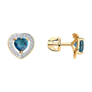 Серьги Sokolov и Diamant золото 725290 (Sokolov и Diamant, Россия)