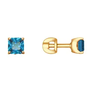 Серьги Sokolov и Diamant золото 725315 (Sokolov и Diamant, Россия)