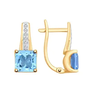 Серьги Sokolov и Diamant золото 725356 (Sokolov и Diamant, Россия)