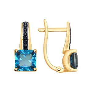 Серьги Sokolov и Diamant золото 725357 (Sokolov и Diamant, Россия)