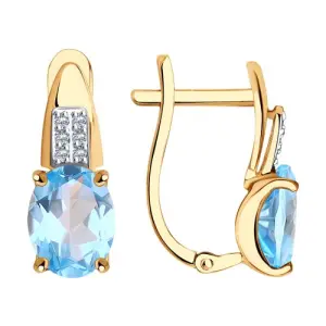 Серьги Sokolov и Diamant золото 725384 (Sokolov и Diamant, Россия)