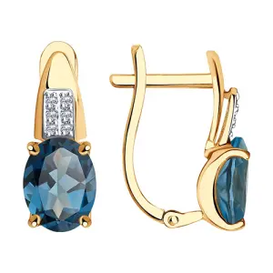 Серьги Sokolov и Diamant золото 725385 (Sokolov и Diamant, Россия)