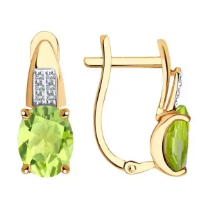 Серьги Sokolov и Diamant золото 725387 (Sokolov и Diamant, Россия)