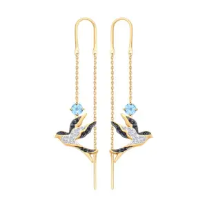 Серьги Sokolov и Diamant золото 725424 (Sokolov и Diamant, Россия)