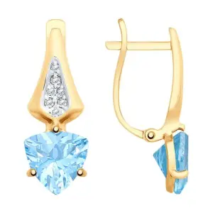 Серьги Sokolov и Diamant золото 725466 (Sokolov и Diamant, Россия)
