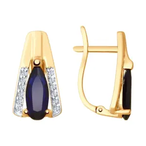 Серьги Sokolov и Diamant золото 725586 (Sokolov и Diamant, Россия)