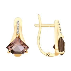 Серьги Sokolov и Diamant золото 725713 (Sokolov и Diamant, Россия)