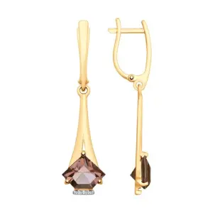 Серьги Sokolov и Diamant золото 725722 (Sokolov и Diamant, Россия)