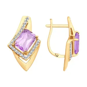 Серьги Sokolov и Diamant золото 725750 (Sokolov и Diamant, Россия)