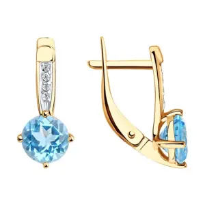 Серьги Sokolov и Diamant золото 725792 (Sokolov и Diamant, Россия)