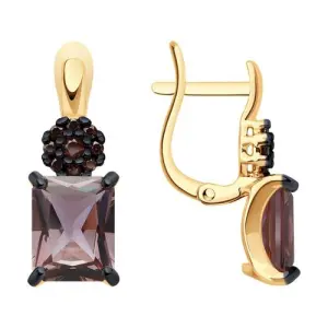 Серьги Sokolov и Diamant золото 725839 (Sokolov и Diamant, Россия)