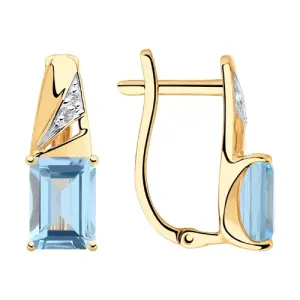 Серьги Sokolov и Diamant золото 725849 (Sokolov и Diamant, Россия)