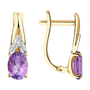 Серьги Sokolov и Diamant золото 725877 (Sokolov и Diamant, Россия)