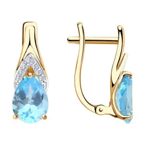 Серьги Sokolov и Diamant золото 725890 (Sokolov и Diamant, Россия)