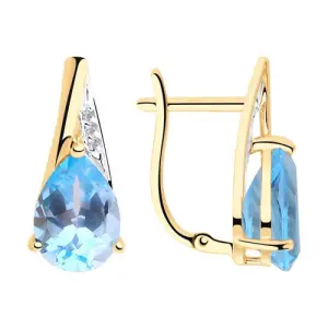 Серьги Sokolov и Diamant золото 725895 (Sokolov и Diamant, Россия)