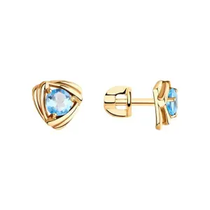 Серьги Sokolov и Diamant золото 726124 (Sokolov и Diamant, Россия)