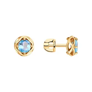 Серьги Sokolov и Diamant золото 726130 (Sokolov и Diamant, Россия)