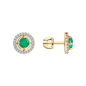 Серьги Sokolov и Diamant золото 726141 (Sokolov и Diamant, Россия)