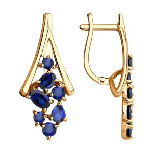 Серьги Sokolov и Diamant золото 726856 (Sokolov и Diamant, Россия)