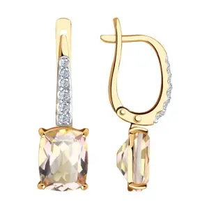Серьги Sokolov и Diamant золото 727214 (Sokolov и Diamant, Россия)