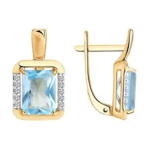 Серьги Sokolov и Diamant золото 727315 (Sokolov и Diamant, Россия)