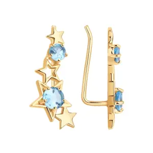 Серьги Sokolov и Diamant золото 727348 (Sokolov и Diamant, Россия)