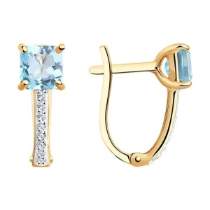 Серьги Sokolov и Diamant золото 727407 (Sokolov и Diamant, Россия)