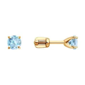 Серьги Sokolov и Diamant золото 727408 (Sokolov и Diamant, Россия)