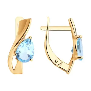 Серьги Sokolov и Diamant золото 727459 (Sokolov и Diamant, Россия)