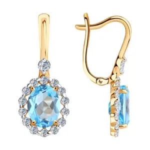 Серьги Sokolov и Diamant золото 727529 (Sokolov и Diamant, Россия)