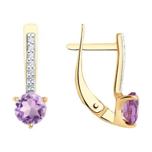 Серьги Sokolov и Diamant золото 727535 (Sokolov и Diamant, Россия)