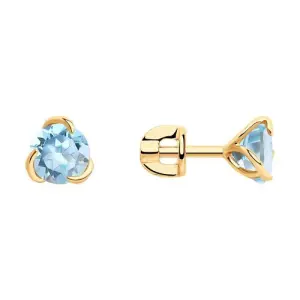 Серьги Sokolov и Diamant золото 727791 (Sokolov и Diamant, Россия)