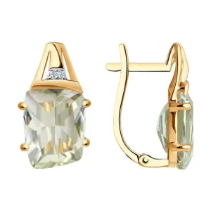 Серьги Sokolov и Diamant золото 727813 (Sokolov и Diamant, Россия)