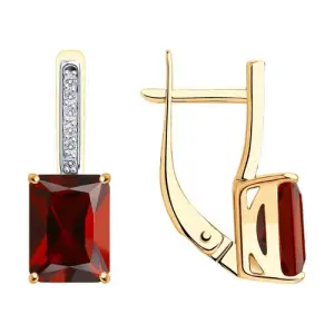 Серьги Sokolov и Diamant золото 727861 (Sokolov и Diamant, Россия)