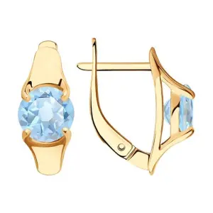 Серьги Sokolov и Diamant золото 727887 (Sokolov и Diamant, Россия)