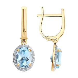 Серьги Sokolov и Diamant золото 727912 (Sokolov и Diamant, Россия)