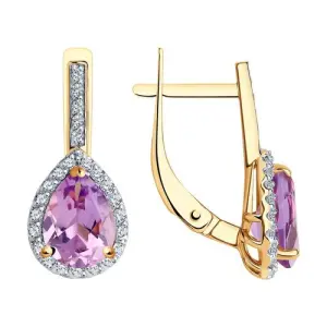 Серьги Sokolov и Diamant золото 727946 (Sokolov и Diamant, Россия)