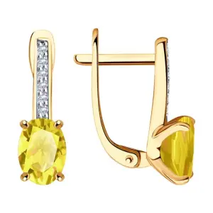 Серьги Sokolov и Diamant золото 727974 (Sokolov и Diamant, Россия)
